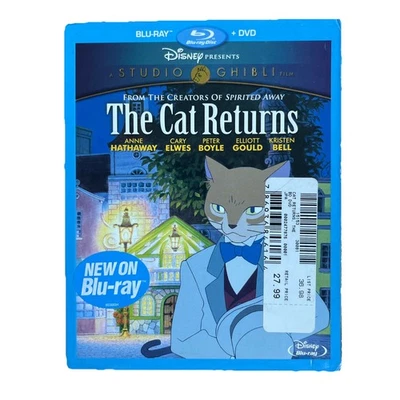 The Cat Returns (Blu-ray + DVD, 2015) Disney & Studio Ghibli EUC - Image 1 of 4
