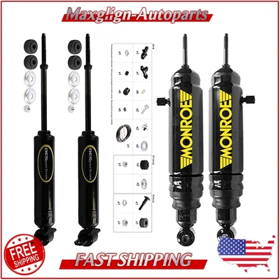 Amortiguadores delanteros traseros Ford Custom 1971 1972 6,6 L 4x Foto 1 de 4