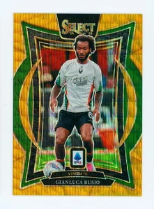 2024-25 Gianluca Busio Panini Select Gold Wave Prizm Venezia Soccer Card 4/10 - Picture 1 of 3