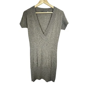 VINTAGE CASHMERE Y2K Teenflo deep v neck tunic top womans size Small - Picture 1 of 11