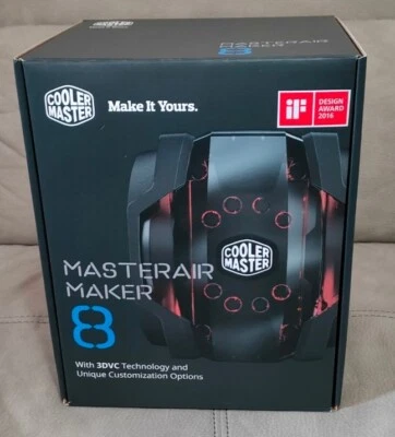 Dissipatore Cooler master - Maker 8- PC -  MasterAir Maker 8 - AM3 socket. - Immagine 1 di 4