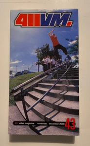 411 VM Issue 43 Skateboarding VHS. Winter 2000. Think, Stussy, Keith Hufnagel. - Imagen 1 de 6