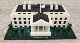 Lego Architecture 21006 The White House 100% Complete Set NO MANUAL
