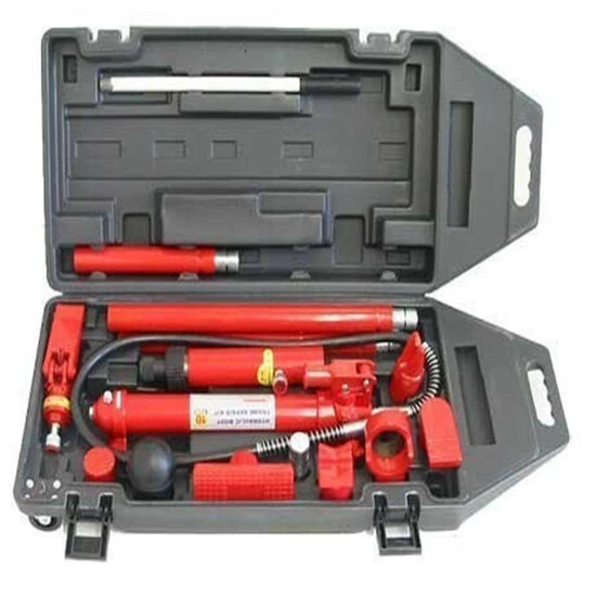 Hydraulic Hand Pump 10 Ton Hydraulic Porta Power Auto Body Frame Repair Kit - Imagem 1 de 1