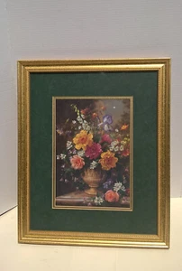 Albert Williams Art Print Nature's Glory Flowers Urn Framed Home Interiors Gifts - Picture 1 of 12