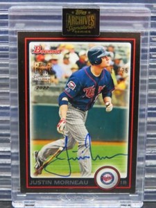 2022 Topps Archives Signature Series Justin Morneau Autograph Auto #19/25