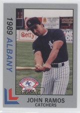 1989 Best Albany-Colonie Yankees Platinum John Ramos #13