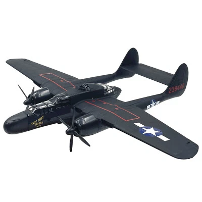 1:72 U.S. P-61 Black Widow Night Fighter p61 modelo de avión de aleación Segunda Guerra Mundial Foto 1 de 4