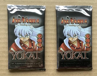 INU YASHA: YOKAI BOOSTER LOT OF 2 (2005) Panini America; 1st Edition; Sealed - Image 1 of 3