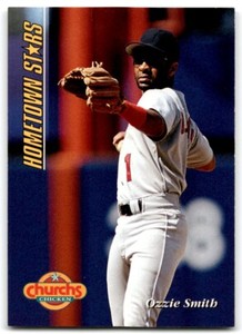 1994 PINNACLE CHURCH'S HOMETOWN STARS GOLD OZZIE SMITH ST. LOUIS CARDINALS #26