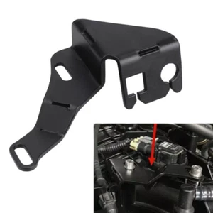Black Intake Manifold Throttle Cable Bracket For GM Truck TBSS NNBS L92 99-07 - Picture 1 of 9
