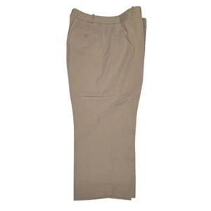 Talbots Petite Cropped Curvy Pants Capri Womens 10 P Spring Summer Khaki Bottoms - Picture 1 of 8