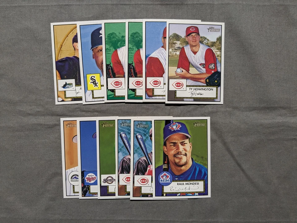 2001 Topps Heritage Baseball  - - - Pick A Card - - - Complete a Set - Image 1 of 1