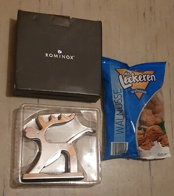 ROMINOX Elch Nussknacker, Elch Nuss-Knacker +400 gr. Walnüsse - Bild 1 von 2