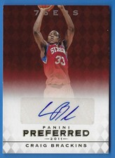 2011-12 Panini Preferred Craig Brackins Ps Auto /99 #297 140626