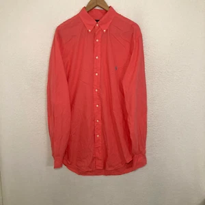 Ralph Lauren Shirt Mens Size LT Tall Button Down Logo Preppy Ivy Office Party - Picture 1 of 7