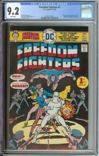 FREEDOM FIGHTERS #1 CGC 9.2 WHITE PAGES // UNCLE SAM APPEARANCE