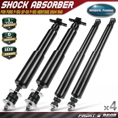 4x Amortiguador delantero y trasero para Ford F-150 1997-2003 F-150 Heritage 2004 tracción trasera Foto 1 de 4