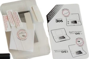 Clear Full Cover Protective Film Guard for Nintendo ds lite dsi xl 3DS XL 3DS XL - Picture 1 of 4