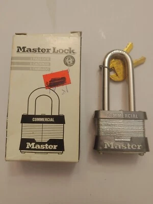Master Lock 3KALH LAMINATED PADLOCK 1-9/16" Wide Steel Pin Tumbler Padlock - Image 1 of 4
