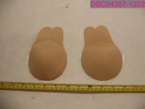 QTY=5 Pairs; Women's Nude Strapless Bra, Self-Adhesive Push-Up Bra Medium - Picture 1 of 5