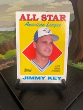 1988 Topps Jimmy Key #395 Baseball Card