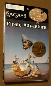 Scott Adams Pirate Adventure #2 von Adventure Int. für Apple II+,IIe,c,IIgs 1980 - Bild 1 von 3