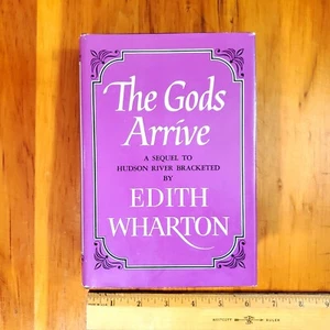 Edith Wharton THE GODS ARRIVE 1960 1st Edition Thus HC Jacket Unclipped FINE /NF - Imagen 1 de 8