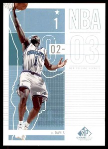 2002-03 SP Game Used Baron Davis #9