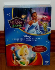 Tiana Y The Sapo-Campanilla Y the Lost Treasure (Tinker Bell) Disney DVD New R2