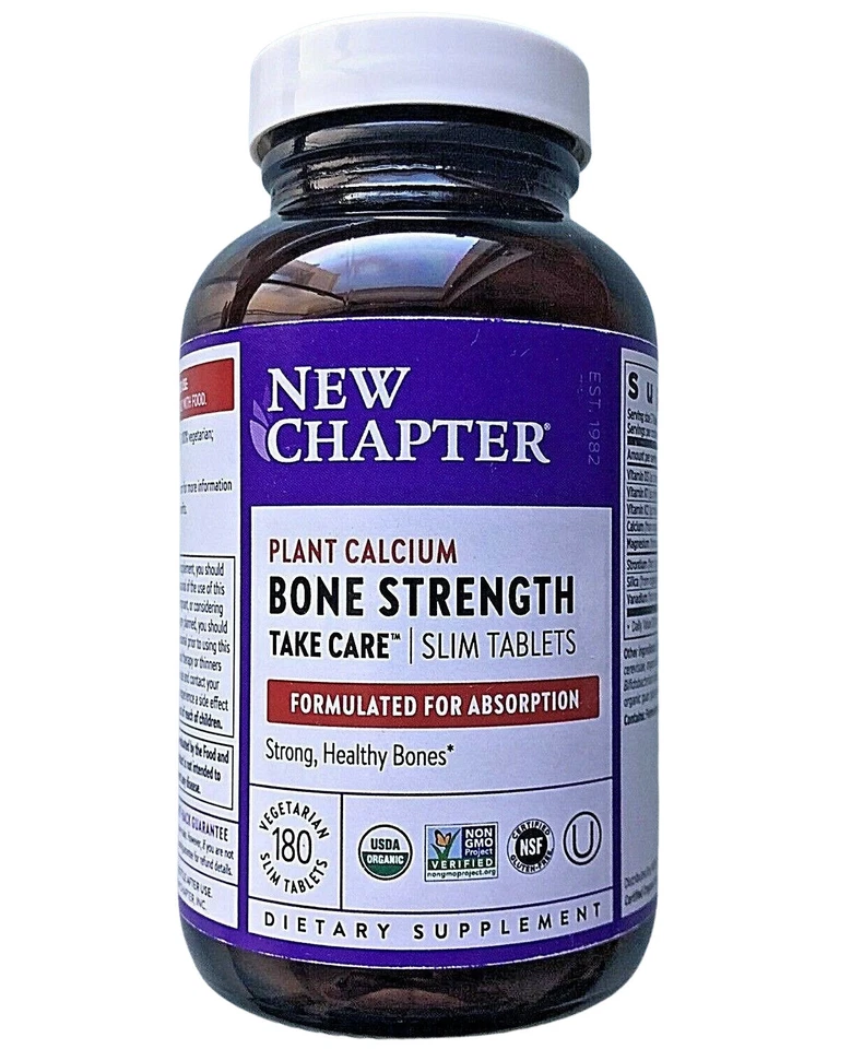 New Chapter Bone Strength Take Care Tablets - 180 Count - Image 1 of 1