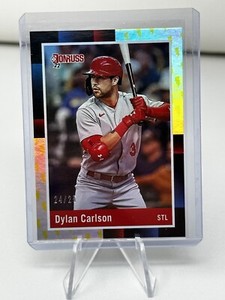 2022 Donruss Base Retro 1988 Voltage #264 Dylan Carlson 24 /25 Cardinals