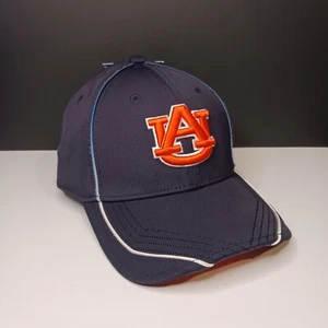 New Era Auburn Tigers Hat Cap Mens Size M-L Navy Blue Old New Stock Rare - Picture 1 of 10