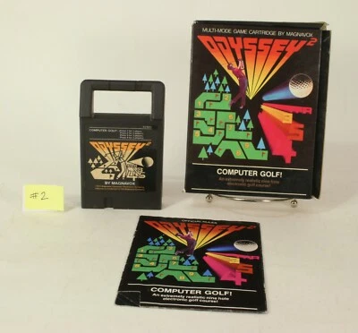 Vintage  Odyssey 2 Boxed Game Computer Golf!    #2 - Image 1 of 3