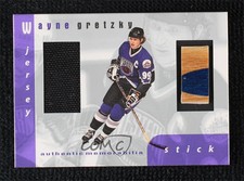 1999-00 ITG Be A Player Memorabilia Jersey and Stick Wayne Gretzky #S-25 HOF