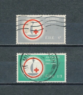 Ireland   190-1 Used, Red Cross, 1963 - Image 1 of 2