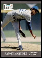 1991 Ultra Ramon Martinez Los Angeles Dodgers #164