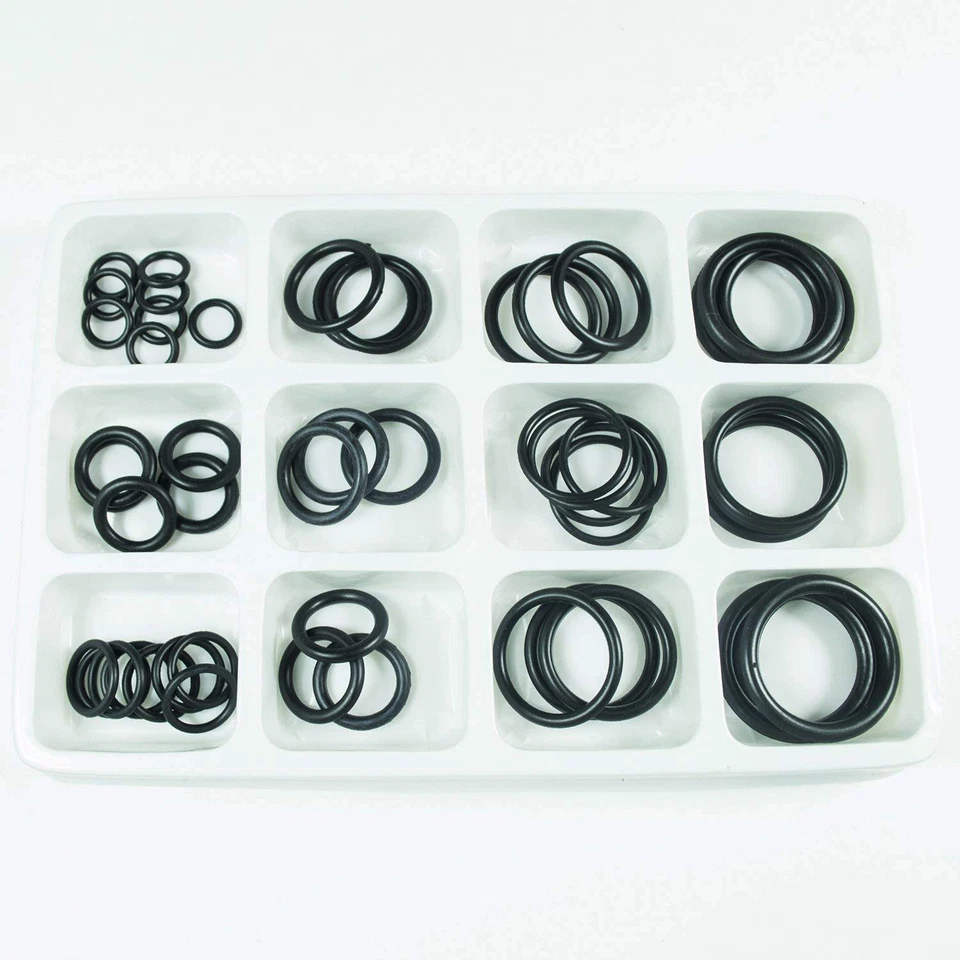 GUARNIZIONI O-RING ORING 50 PZ PEZZI ASSORTIMENTO RUBINETTO 12 MISURE  - Immagine 1 di 1