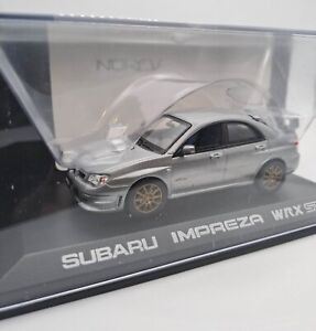 Subaru Impreza Wrx Sti  -  1:43 -  Silver  - Norev - 800072 - Rare!