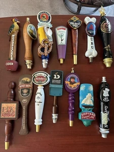Craft Beer Tap Handles Rare Lot Of 14 - Picture 1 of 24