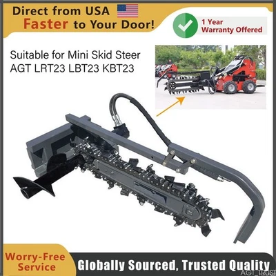 迷你滑移转向风衣附件适用于 AGT KBT23 LRT23 LBT23 装载机 |M-CT — 第 1/4 张图片