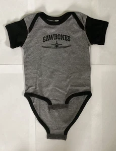 SAWBONES Hawker Sea Fury Screen Printed  Romper - Picture 1 of 4