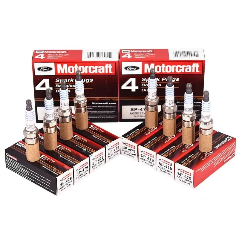 Bujía de platino genuina OEM 8 piezas para Ford F-250 1998-1999 5,4 LI9BG Foto 1 de 1