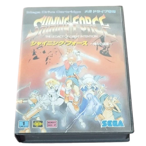 Shining Force SEGA Mega Drive MD CIB Box Manual Untested JPN RPG - Image 1 of 4