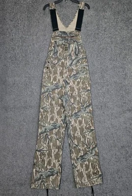 Vintage Liberty Camouflage Overalls Mens 30x31 Mossy Oak Tree stand USA Made 80s - Image 1 of 4
