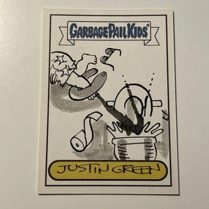 Garbage Pail Kids 2005 All New Series 4 Sketch Card Justin Green ANS4 Topps 1/1 - Bild 1 von 10