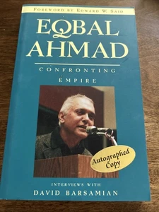 Eqbal Ahmad: Confronting Empire - 0896086151, David Editor Barsamian SIGNED! - Foto 1 di 3