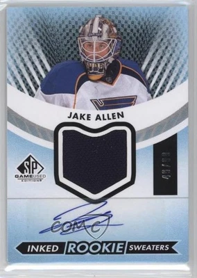2012 SP Game Used Edition Inked Rookie Sweaters /99 Jake Allen #IRS-JA Auto RC - Image 1 of 2