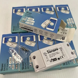 SONOFF Basic R2 WiFi Smart Switches – Bundle of 9 – DIY Smart Home Automation - Picture 1 of 8