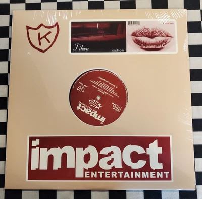 Action / Kisses 12" by Tilson vinyl 1999 sealed new KLP102 K Records - Image 1 of 2